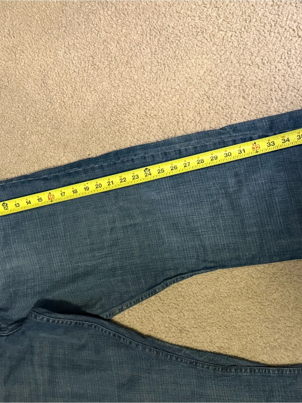 Wrangler Men’s Relaxed Fit Blue Denim Jeans